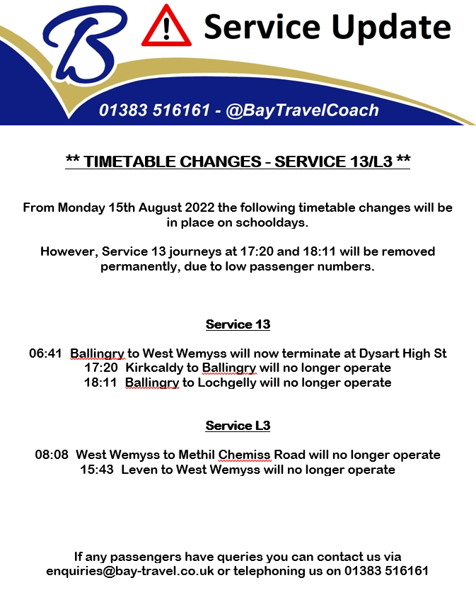 travel south yorkshire timetable changes